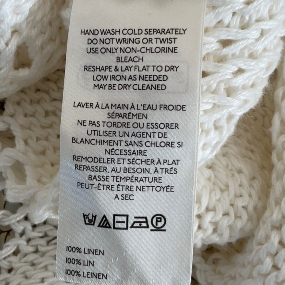 Free People We The Free All Love Club Shirt-Snow Bell-Large-NWT - Picture 9 of 10